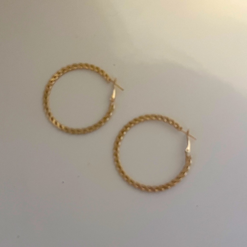 Gold hoops